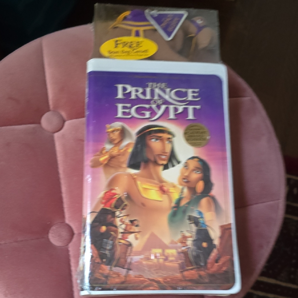 Dreamworks The Prince of Egypt VHS - Purple and Gold